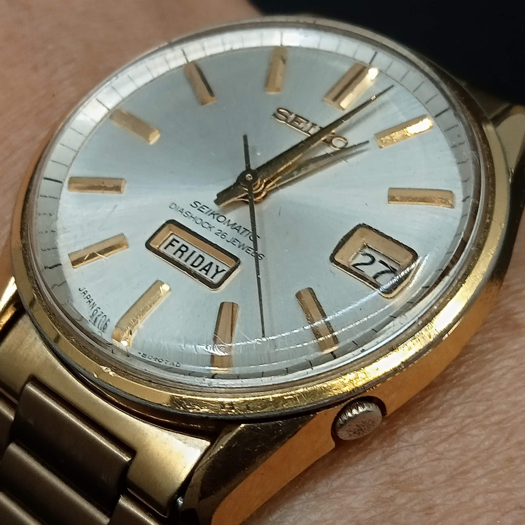 Birthday Watch November 1965! Seiko 6206-8040 Seikomatic SUWA 26J Automatic Watch (OH)