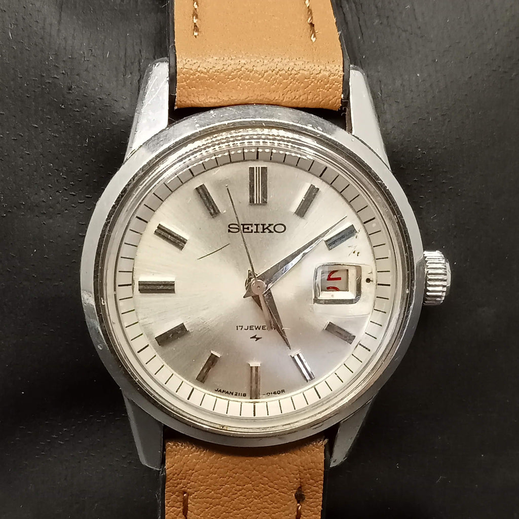 Collectible! Birthday Watch December 1971! Seiko Lady Chorus 2118-0230 17J Mechanical Watch (OH)