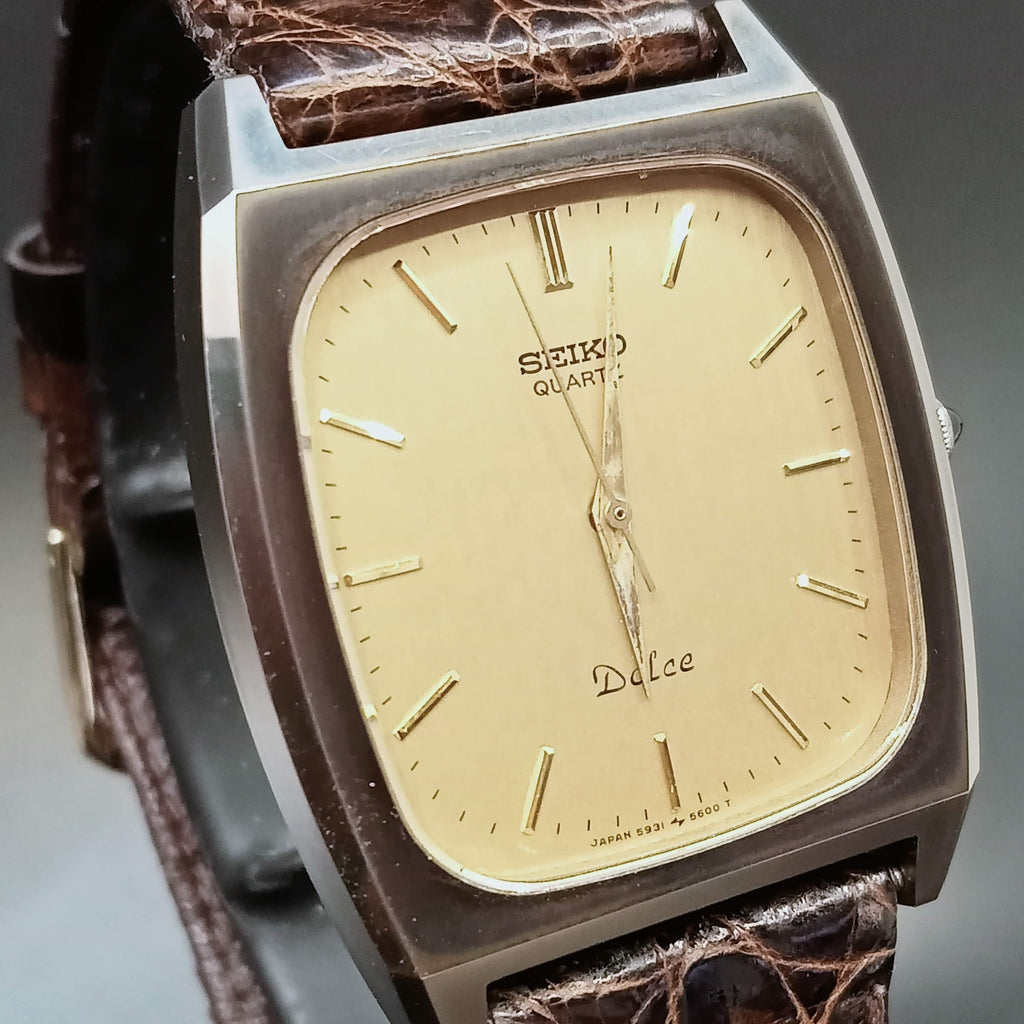 Birthday Watch November 1981! Seiko Dolce 5931-5341 Tank JDM