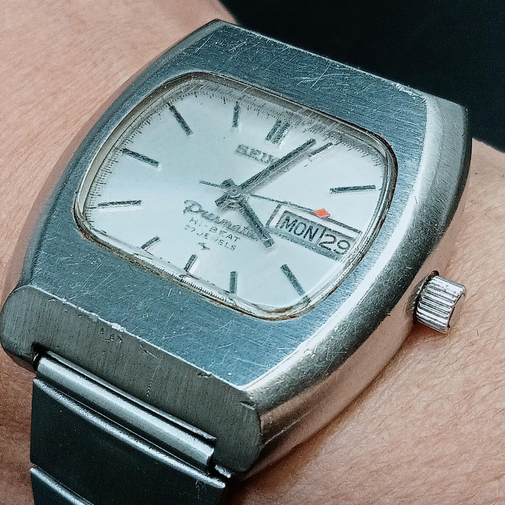 Birthday Watch November 1969! Seiko 5146-5001 TV Presmatic Weekdater 27J Automatic Watch (OH)