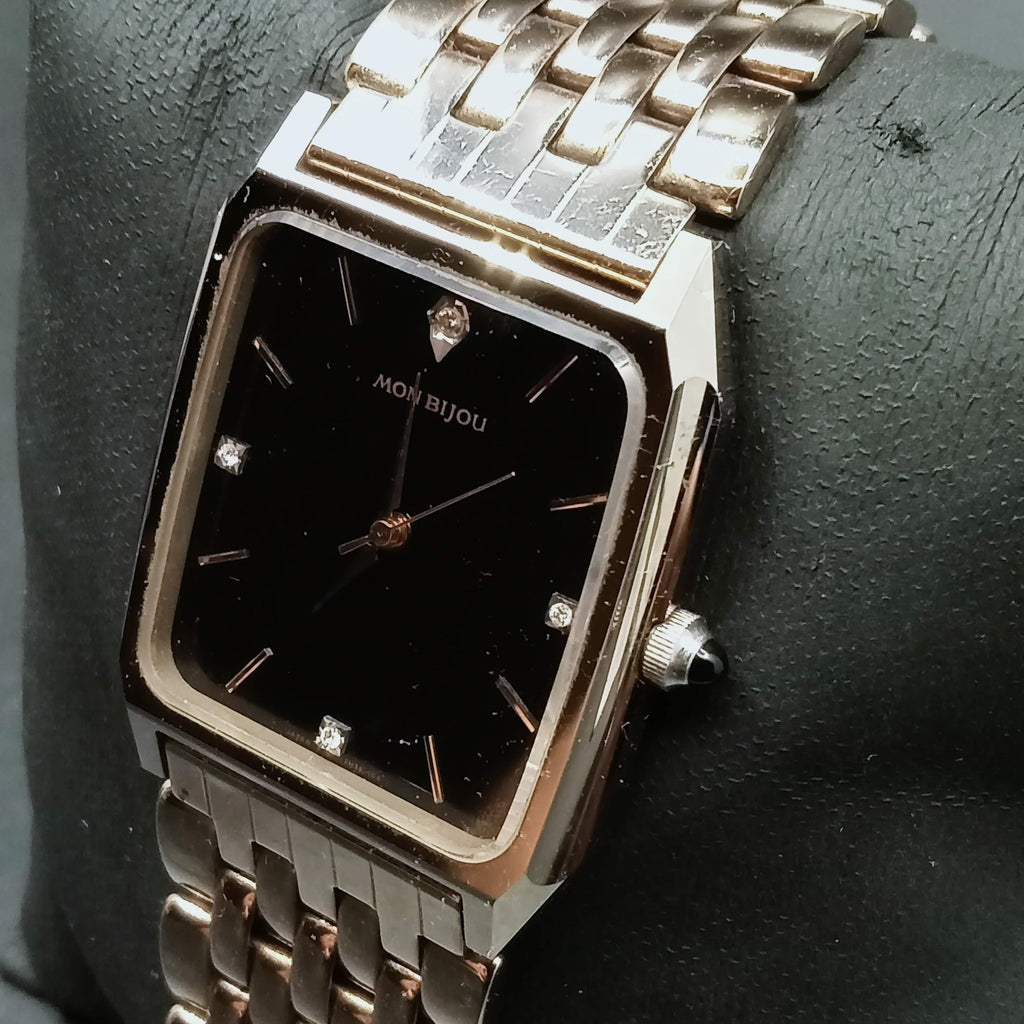 Discontinued Orient Mon Bijou Tank C752H3-40 Quartz Watch (OH