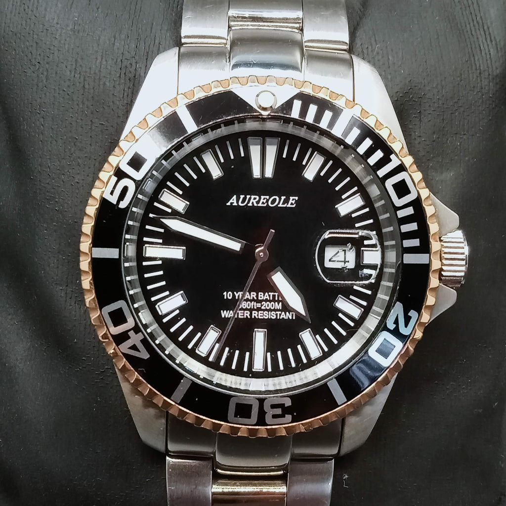 Circa 2014 Aureole SW-416M-A Quartz Divers Watch (OH)