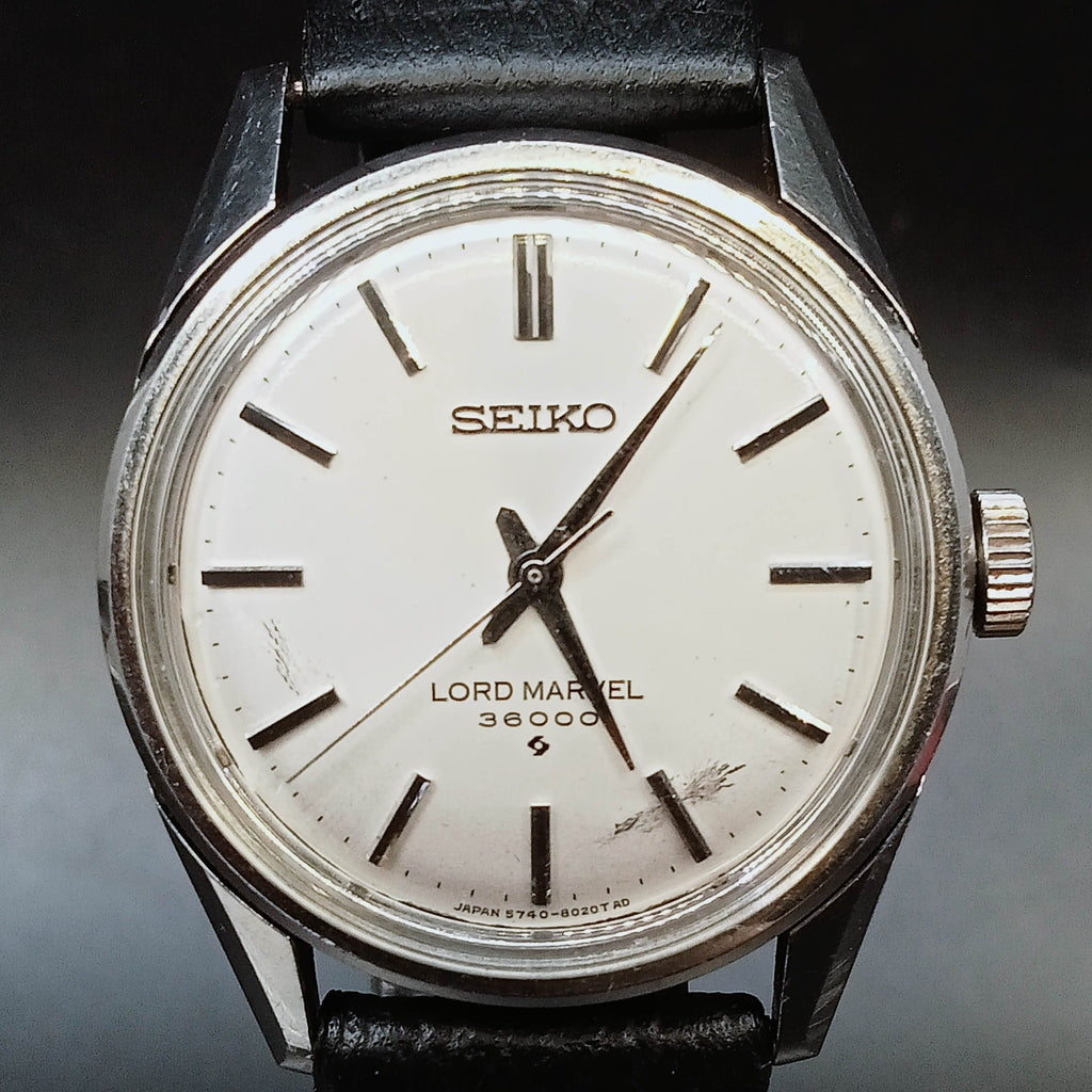 Birthday Watch June 1969! Seiko 5740-8000 Lord Marvel Version 3 Hi-Beat SUWA, 23J Mechanical Watch (OH)