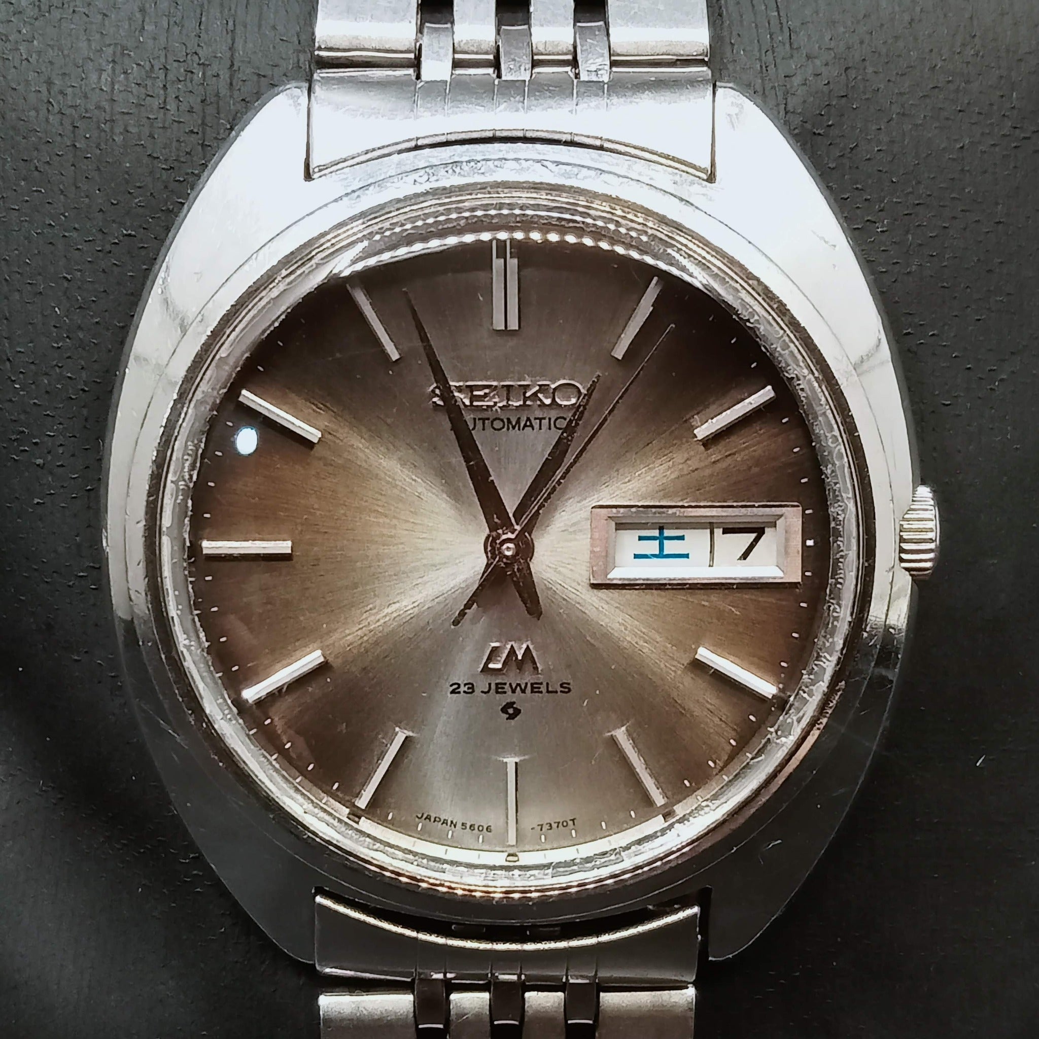 大特価放出！ Birthday Matic Lord 5606-7151 Seiko 1972! November Watch 時計