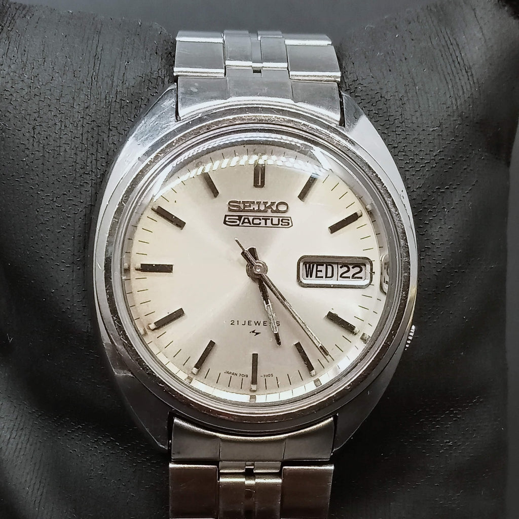 Birthday Watch February 1971! Seiko 5 Actus 7019-7070 DAINI 21J Automatic (OH)