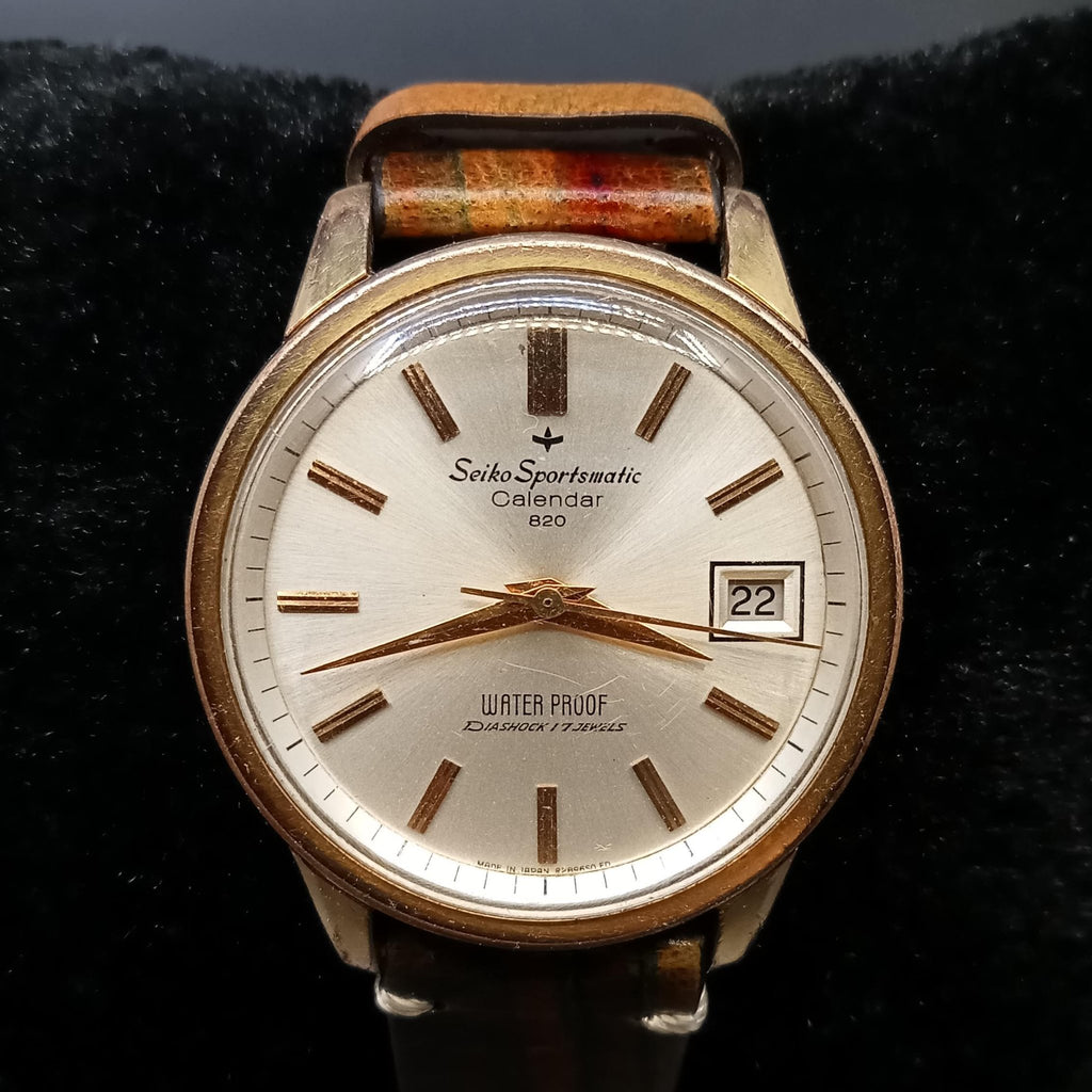 Birthday Watch September 1964! Seiko 820/7625 828960 Sportsmatic Calendar DAINI JDM 17J Automatic (OH)