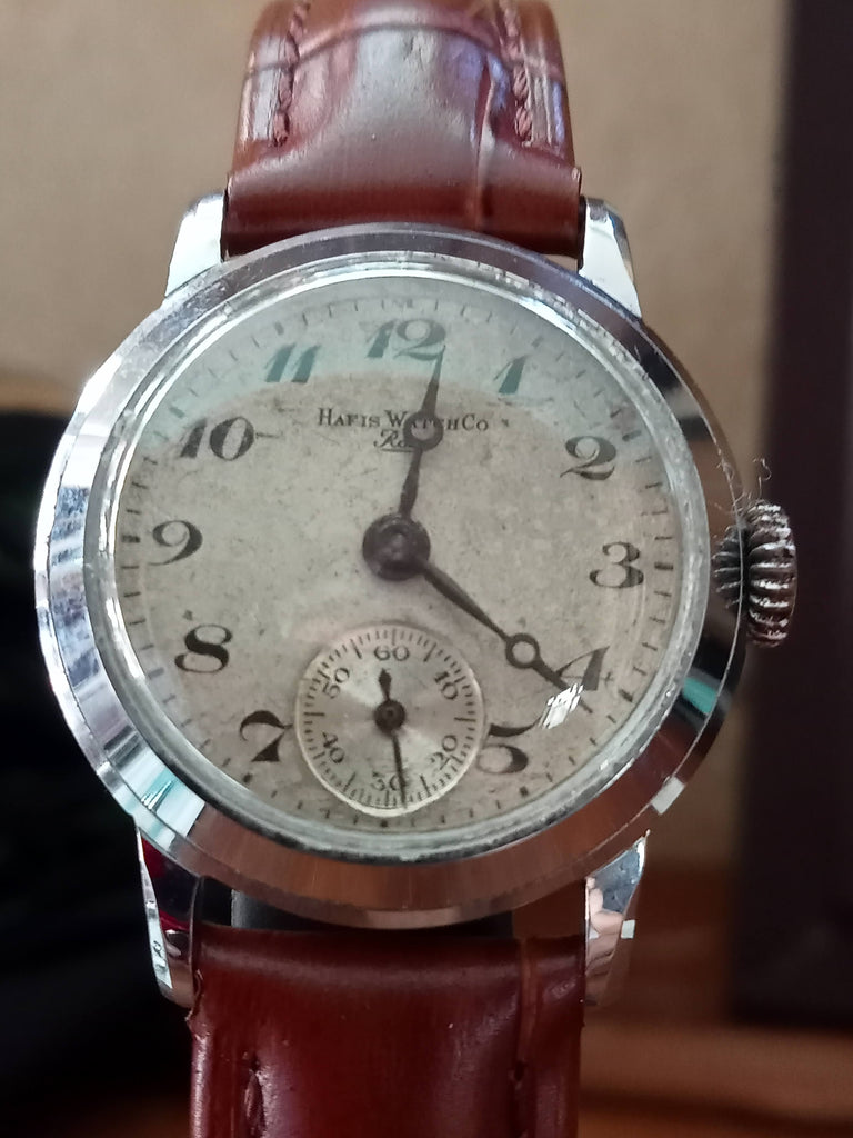Circa 1930s - 1940s Hafis + Co Rox 9111 Mini-Second Hand 15J Mechanical (OH)
