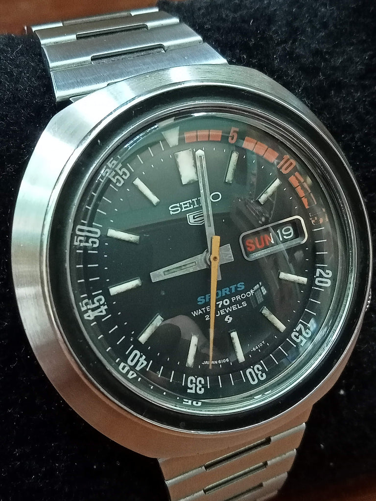Birthday Watch December 1969! Seiko 5 Sports 6106-6410 