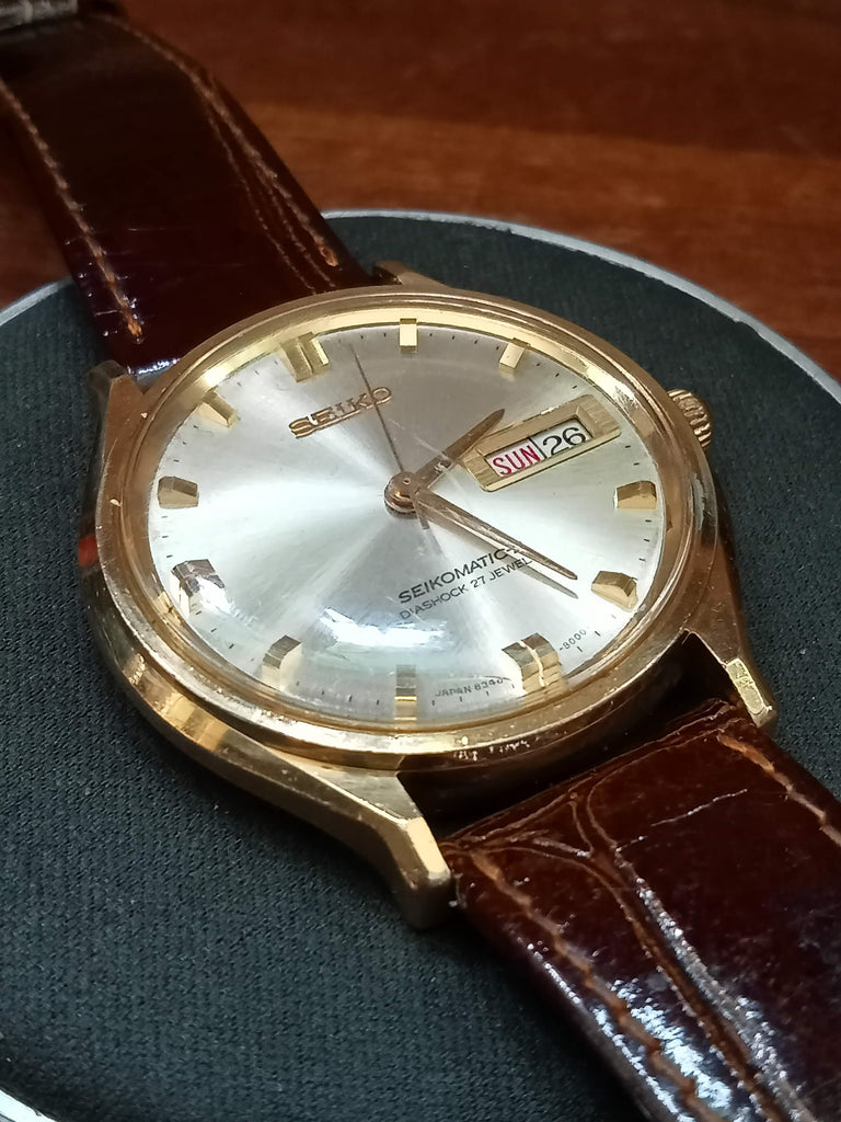 RESTORED! Birthday Watch November 1966! Seiko 8346-8000 Seikomatic