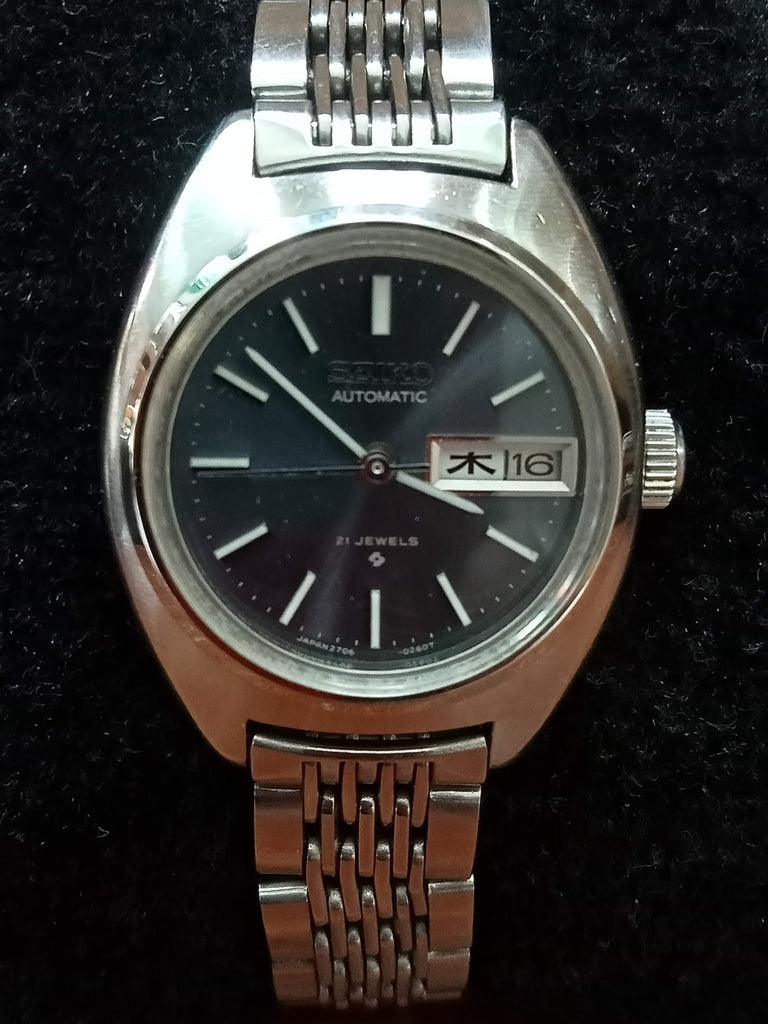 Birthday Watch November 1971! Seiko 2706-0070 Hi-Beat Lady Matic SUWA 21J Automatic Watch (OH)