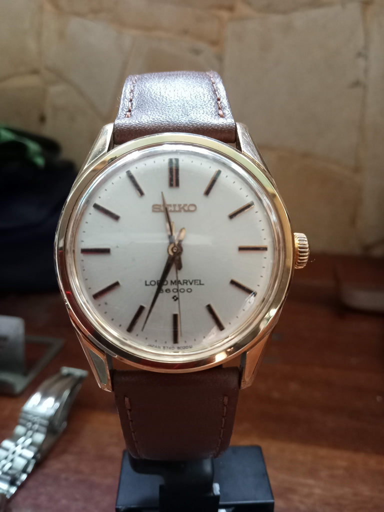 Birthday Watch February 1968! Seiko 5740-8000 Lord Marvel Version 3 Hi-Beat SUWA, 23J Mechanical Watch (OH)
