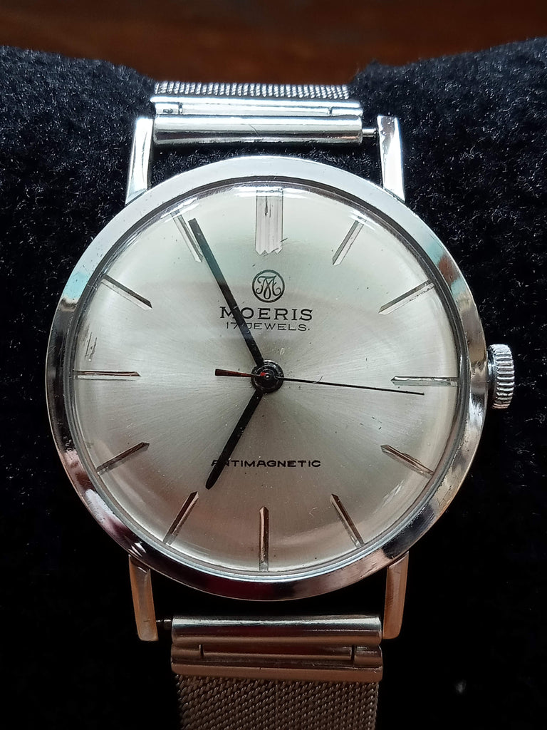 Collectible! Circa 1950s Moeris Grand Prix 17J Mechanical Watch