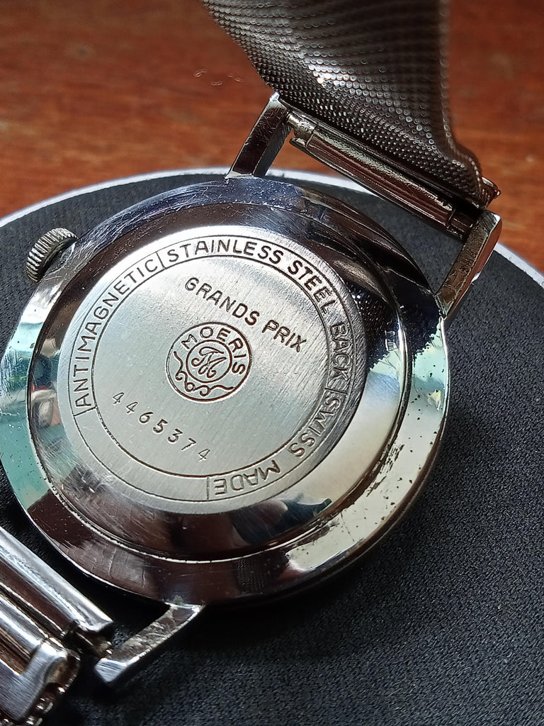 Collectible! Circa 1950s Moeris Grand Prix 17J Mechanical Watch