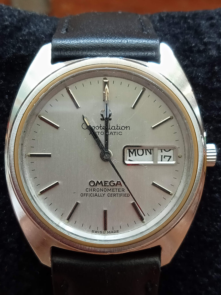 RESTORED! Birthday Watch 1973! Omega Constellation Chronometer Cal 1021, Ref: 168.0057 Hi-Beat Automatic Watch (OH)