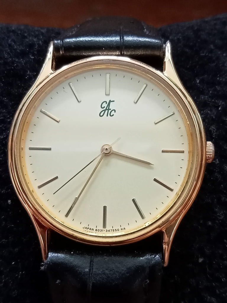 Birthday Watch October 1995! Citizen 6031 Quartz Dress Watch (OH)