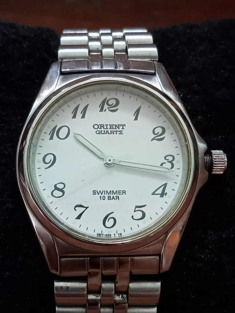 Discontinued Orient Epson QB1Y-C0 Swimmer 100 Quartz Watch (OH)