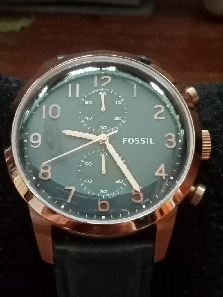 Fossil FS4933 Townsman Analog Chronograph Quartz UFO Oversized Watch (OH)