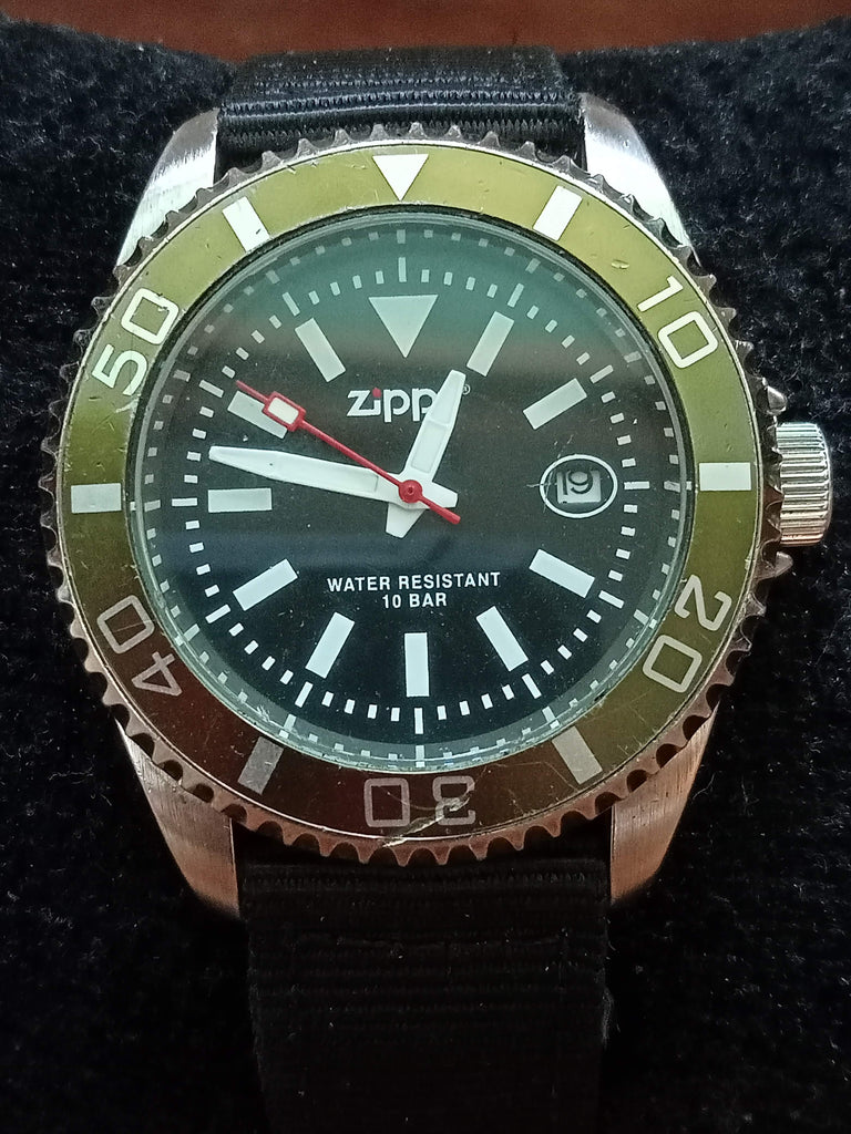 Limited Edition! Zippo ZPW003 Diver's Quartz Watch (OH)