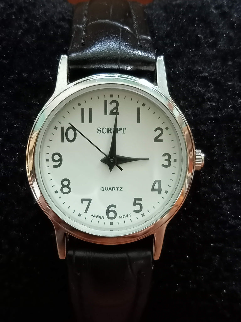 Discontinued Script from Japan Ladies Quartz Watch