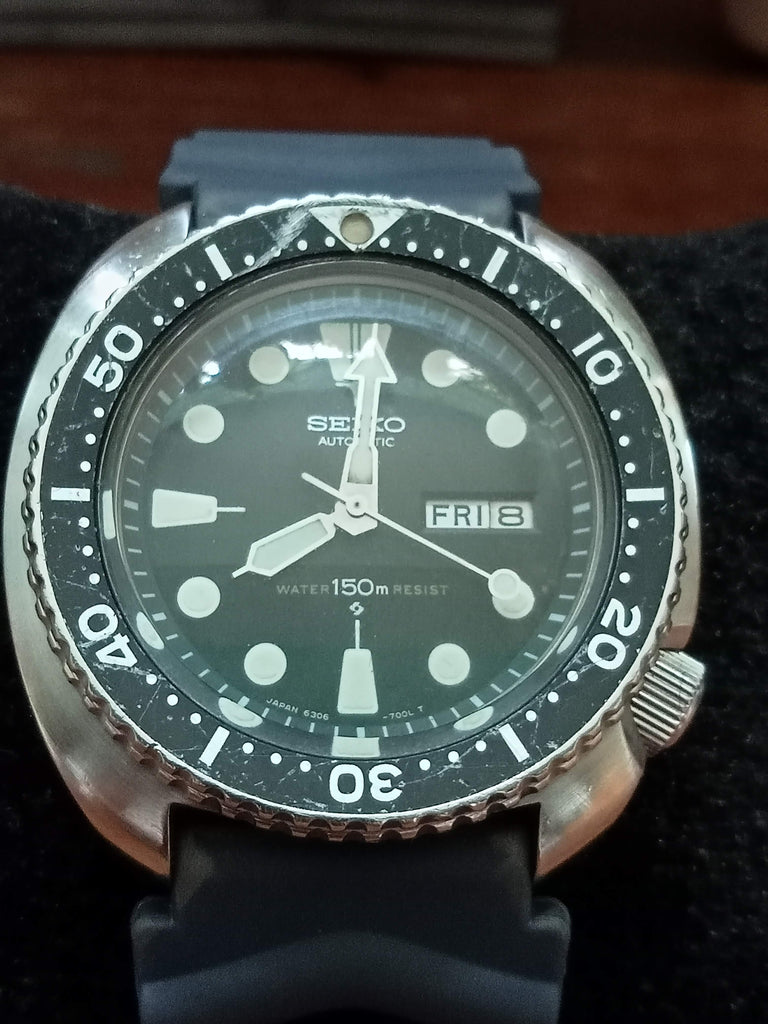 Birthday Watch March 1979! Seiko 6306-7001 3rd Generation Diver JDM 21J Automatic Watch (OH)