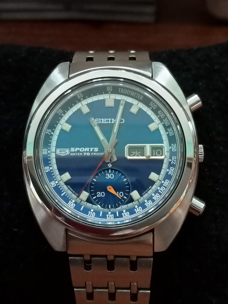 Birthday Watch May 1969! Seiko 5 Sports 6139-6010 Speed-Timer