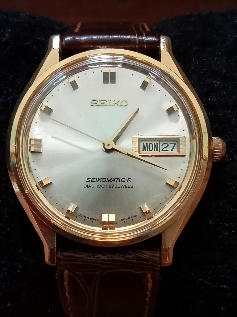 RESTORED! Birthday Watch November 1966! Seiko 8346-8000 Seikomatic-R SUWA JDM 27J Automatic Watch (OH)