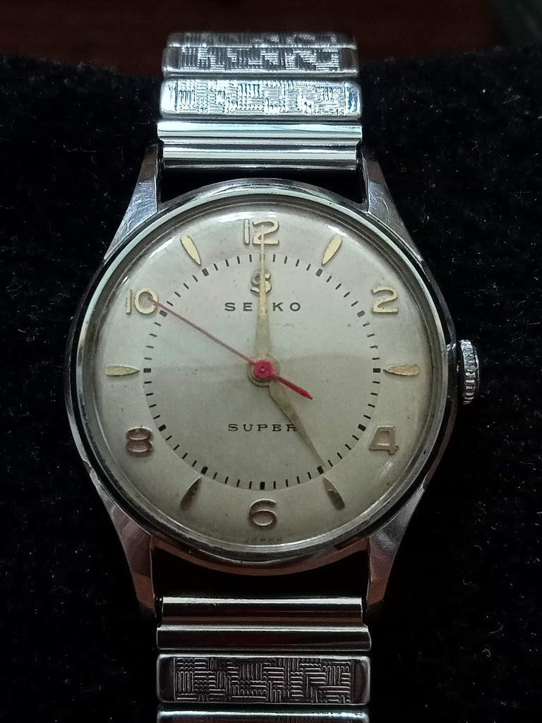 Collectible Circa 1950! Seiko Seikosha Super 15 Jewel Ref 2003 JDM, 14K Gold-Filled Mechanical Watch (OH)