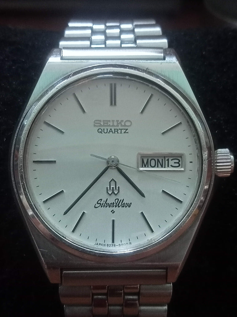 Birthday Watch June 1980 Seiko Silverwave 8229-8000 JDM Quartz Watch (OH)