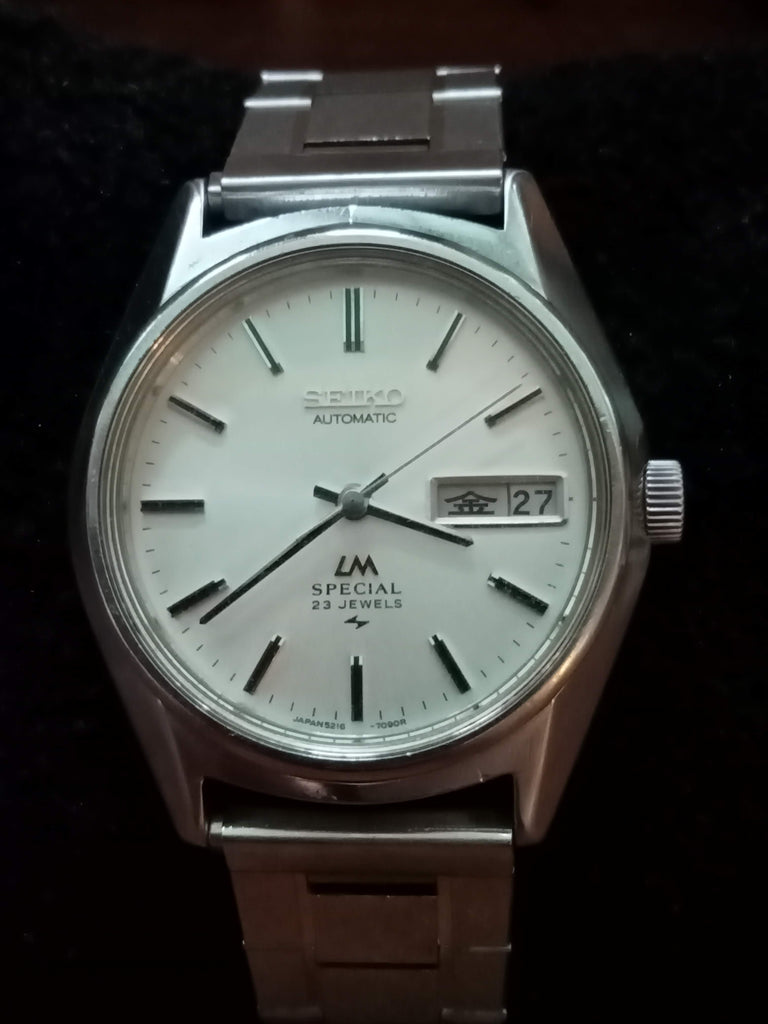 Birthday Watch November 1974! Seiko 5216-7080 Lord Matic Special JDM Hi-Beat DAINI 23J Automatic Watch (OH)