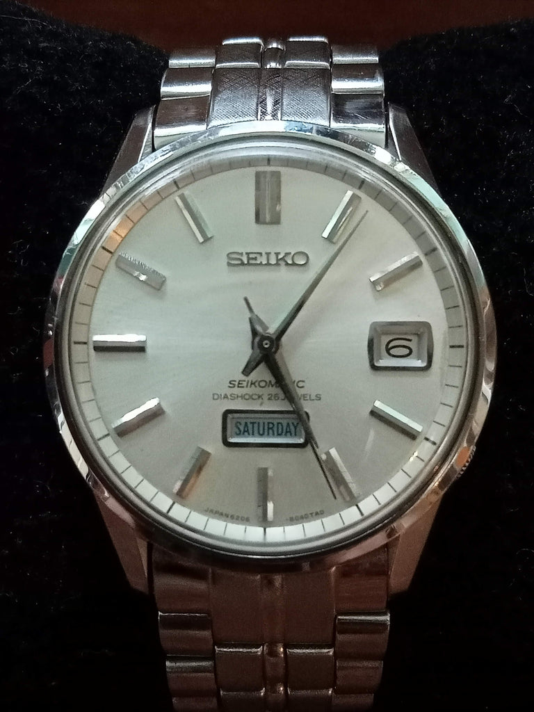 Birthday Watch December 1965! Seiko 6206-8040 Seikomatic SUWA 26J Automatic Watch (OH)