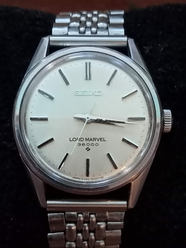 Birthday Watch December 1967! Seiko 5740-8000 Lord Marvel Version 3 Hi-Beat SUWA, 23J Mechanical Watch (OH)