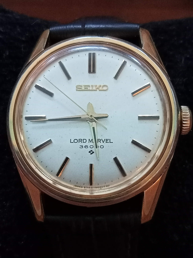 Birthday Watch February 1967! Seiko 5740-8000 Lord Marvel Version 3 Hi-Beat SUWA, 23J Mechanical Watch (OH)
