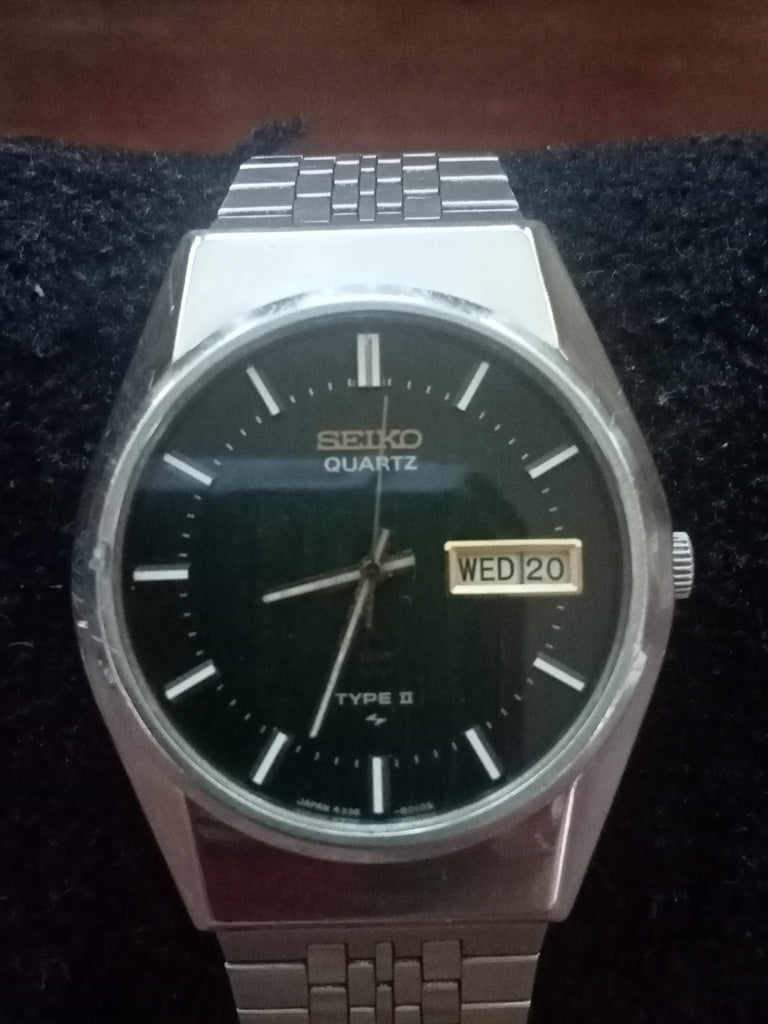 Birthday Watch September 1987! Seiko 4336-8060 Type II JDM Quartz Watch (OH)