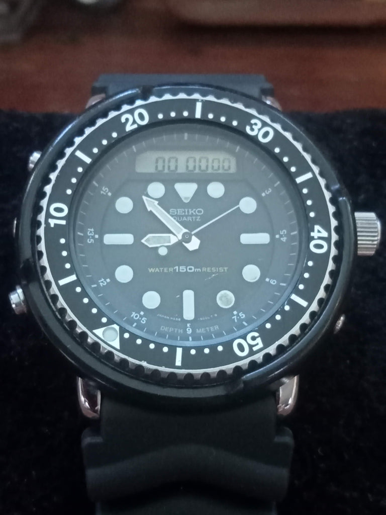 Birthday Watch September 1982! Seiko H558-5000 "Arnie" 150M JDM Professional Divers Quartz Watch (OH)
