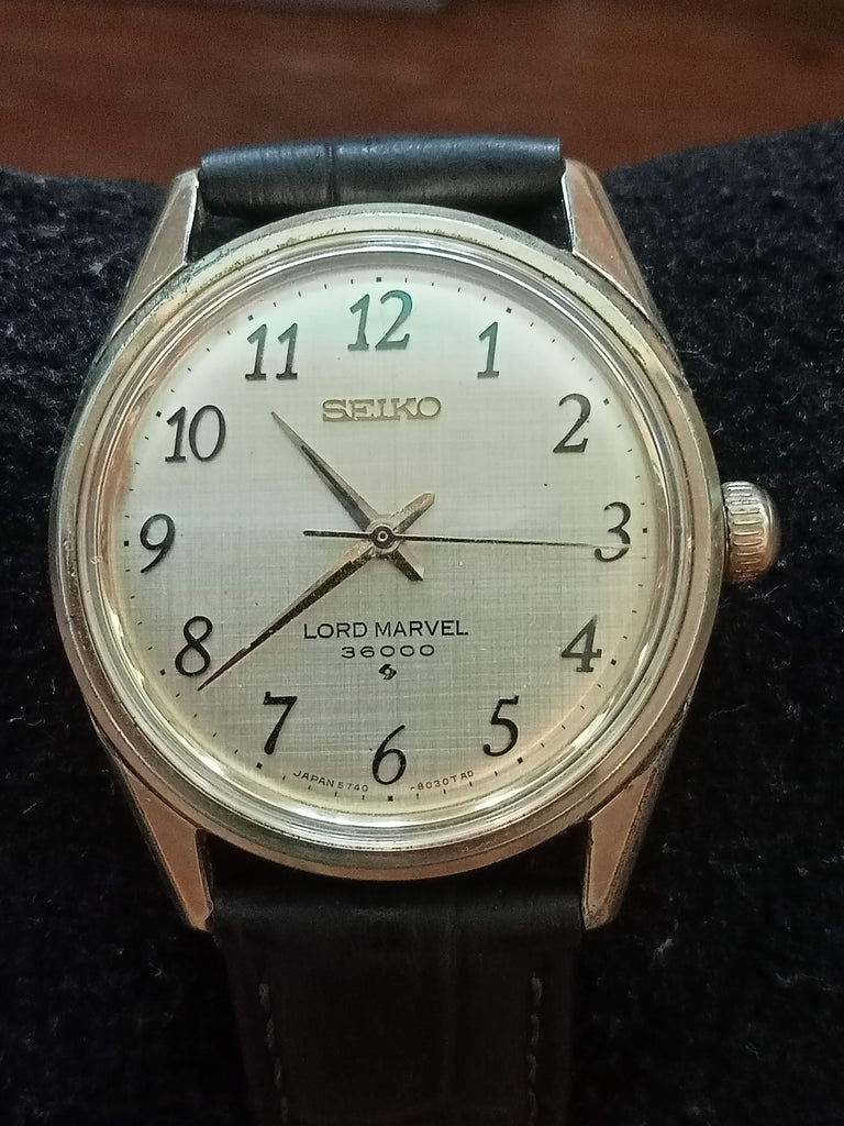 Birthday Watch October 1969! Seiko 5740-8000 Lord Marvel Version 3 Hi-Beat SUWA, 23J Mechanical Watch (OH)