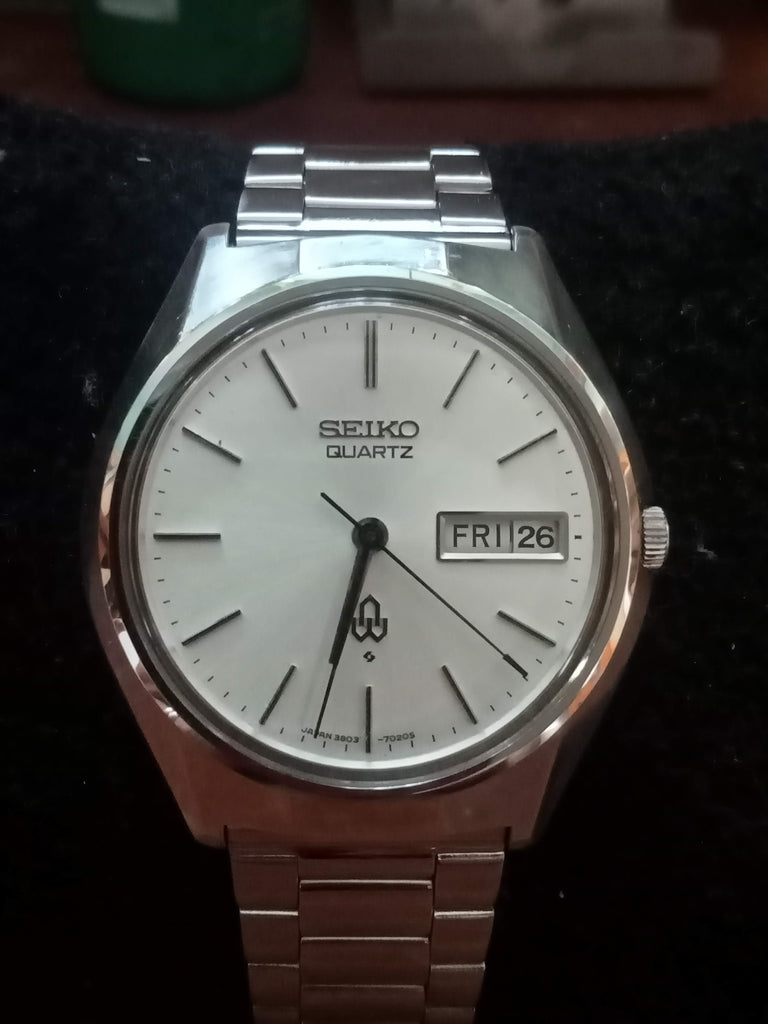 Birthday Watch February 1973! Seiko 3803-7010 Quartz Watch (OH)