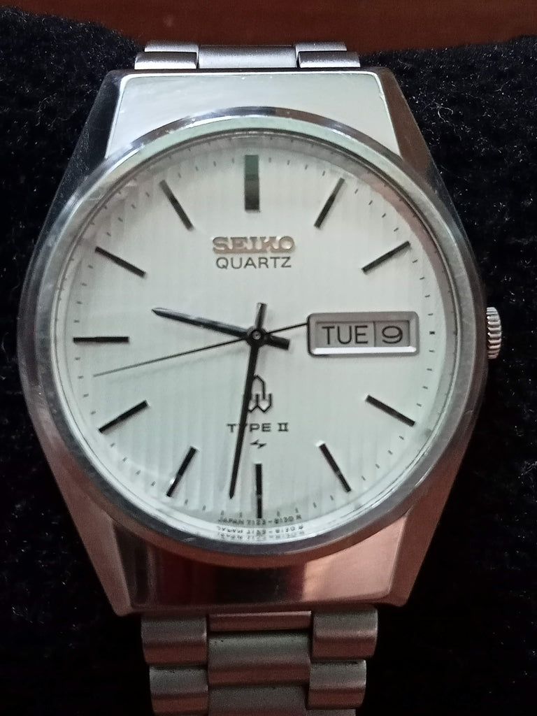 Birthday Watch June 1979 Seiko 7123-8100 Type II Linen DAINI JDM Quartz Watch (OH)