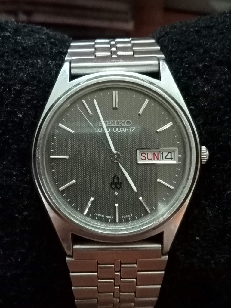 Birthday Watch April 1978! Seiko Lord Quartz 7853-7020 DAINI JDM Quartz Watch (OH)