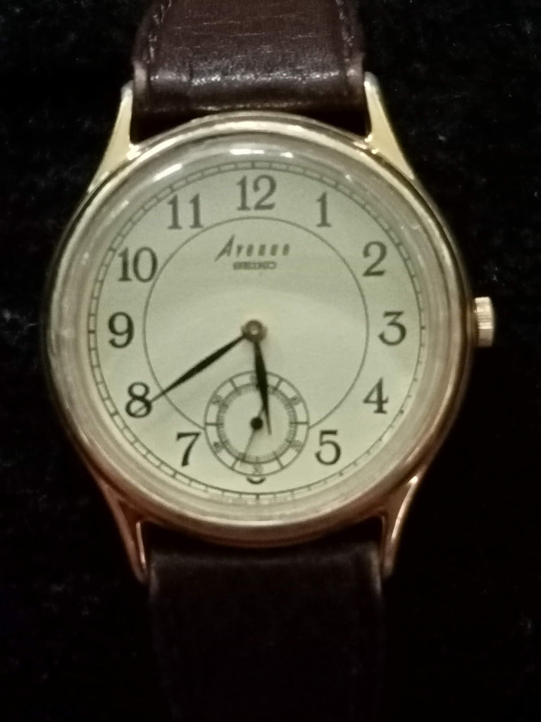 Birthday Watch October 1987! Seiko Avenue 2G28-6030 DAINI JDM Quartz Watch (OH)