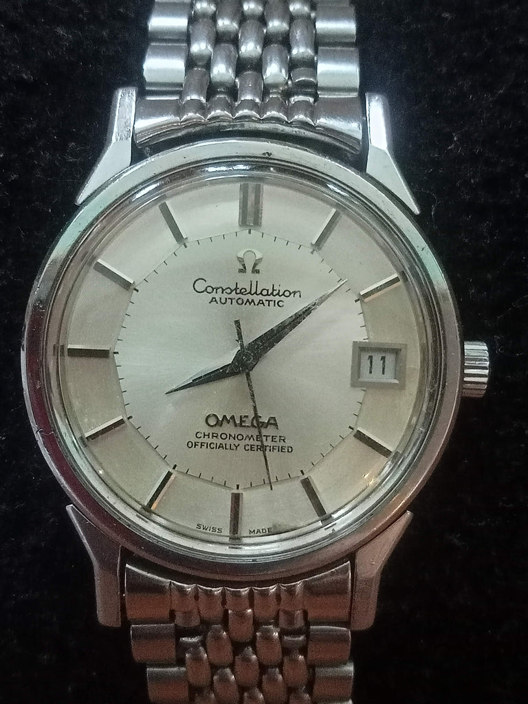 Birthday Watch 1973! Omega Cal 1011 Constellation Chronometer 168.0065 Pie Pan Automatic Watch (OH)
