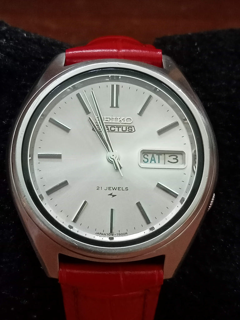 Birthday Watch May 1976! Seiko Actus 7019-7060 DAINI Hi Beat 21J Automatic Watch (OH)