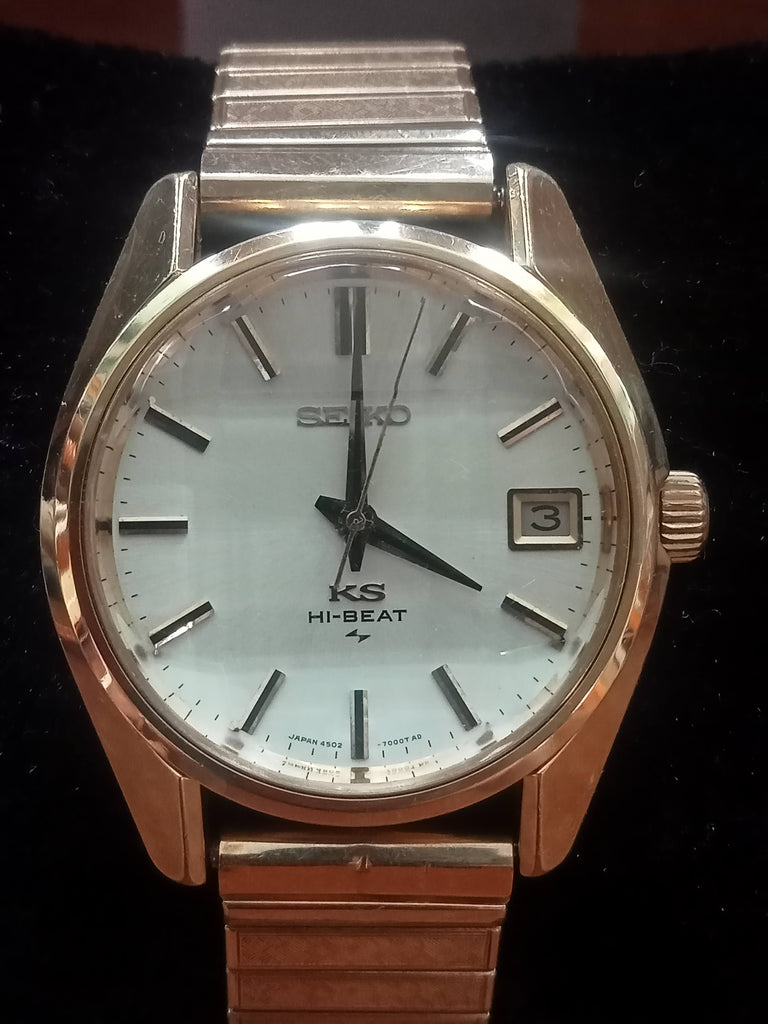 Birthday Watch January 1973 Seiko King 4502-7001 KS45 25J DAINI Mechanical (OH)