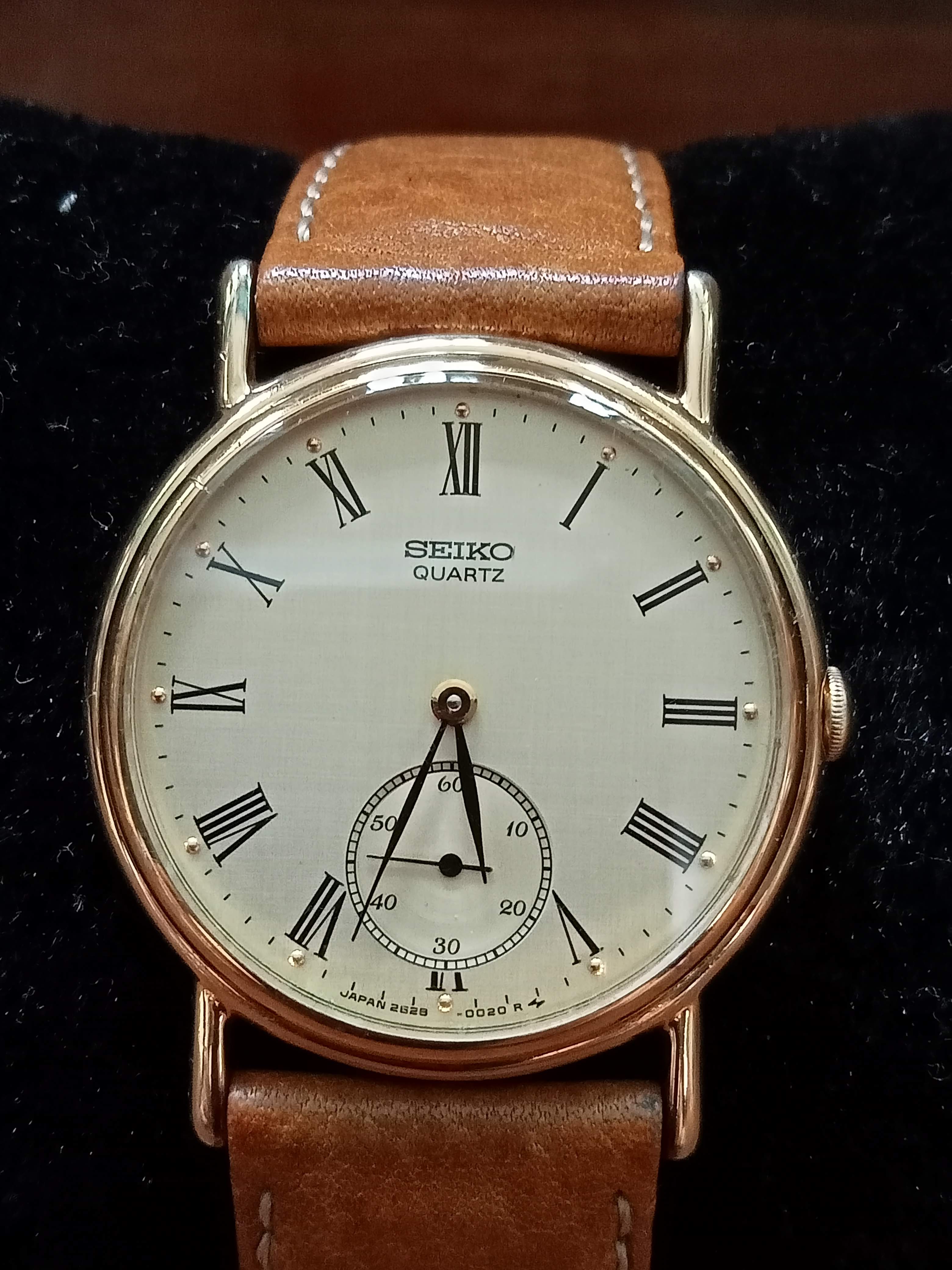 Birthday Watch June 1982! Seiko Shario Small Seconds 2628-0010 DAINI JDM Quartz Watch (FS)
