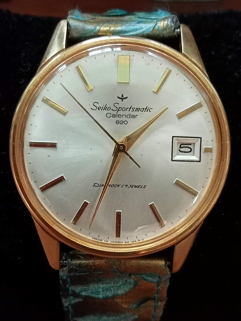 Birthday Watch December 1963! Seiko 820 Sportsmatic Calendar DAINI JDM 17J Automatic (OH)