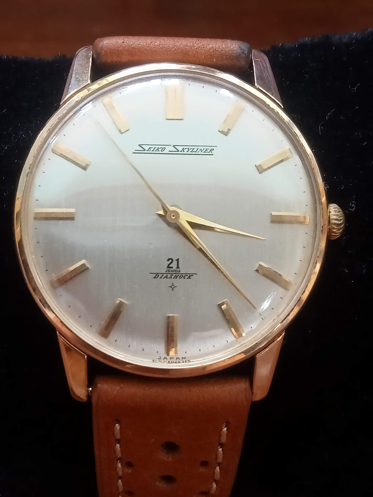 FAST DEAL! Birthday Watch January 1963 Seiko Cal 402 J15006 Skyliner SS 21J Mechanical Watch (OH)