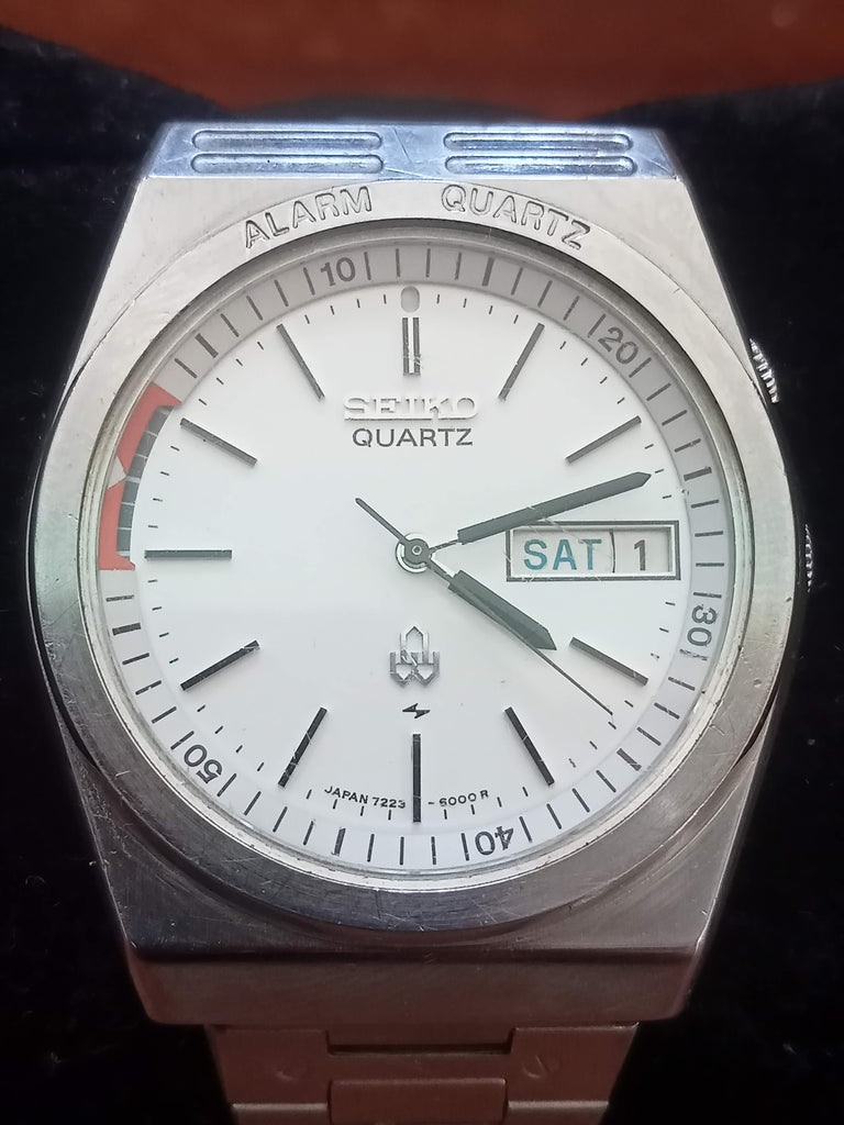 Birthday Watch December 1979! Seiko Alarm 7223-6000 DAINI JDM Quartz Watch (FS)