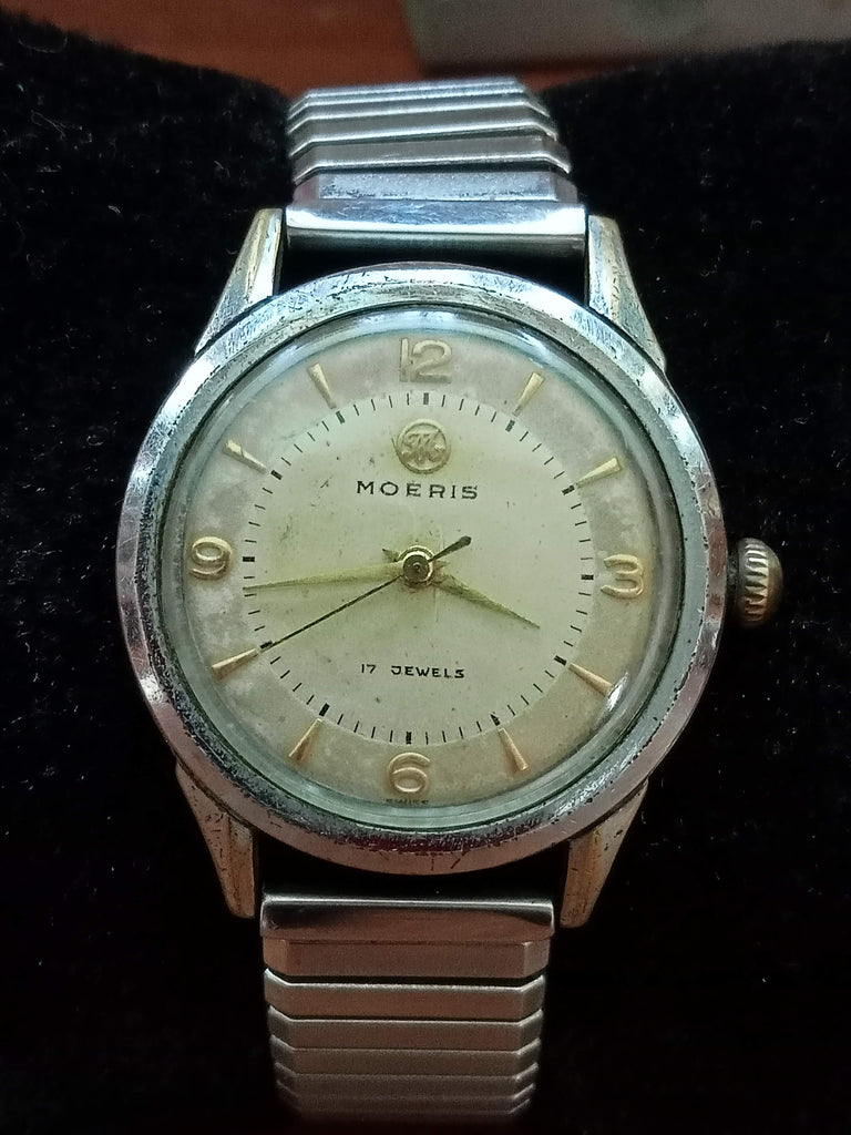 Collectible! Circa 1950s Moeris 17J Mechanical Watch (FS)