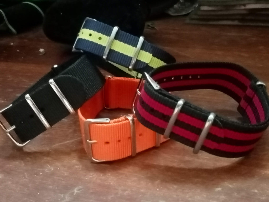 B.N.I.B Hi-Quality NATO Nylon Strap 18, 20, 22mm (11)