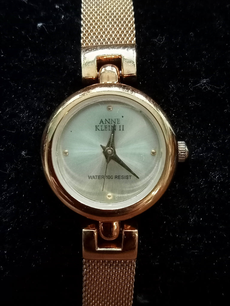 Serviced! FAST DEAL! Anne Klein II Case 10-4504-5 Cal 753H Quartz Watch