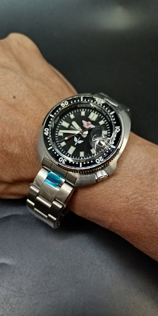 Collectible! BNIB Seiko MOD CSE54 6105-8110 "Captain Willard," "Uemura" Homage 21J Automatic Watch